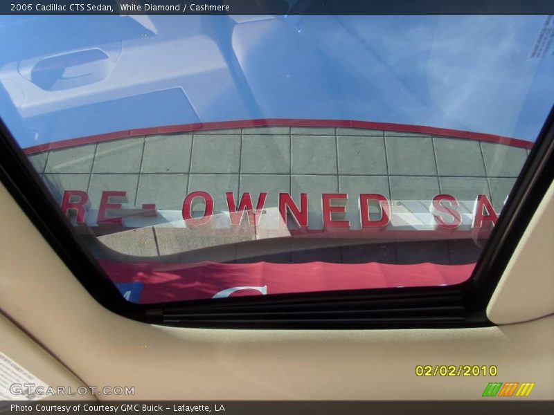 White Diamond / Cashmere 2006 Cadillac CTS Sedan