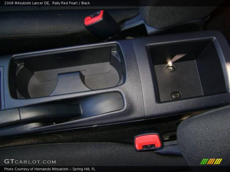 Rally Red Pearl / Black 2008 Mitsubishi Lancer DE