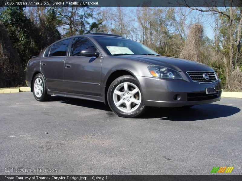 Smoke Metallic / Charcoal 2005 Nissan Altima 2.5 S