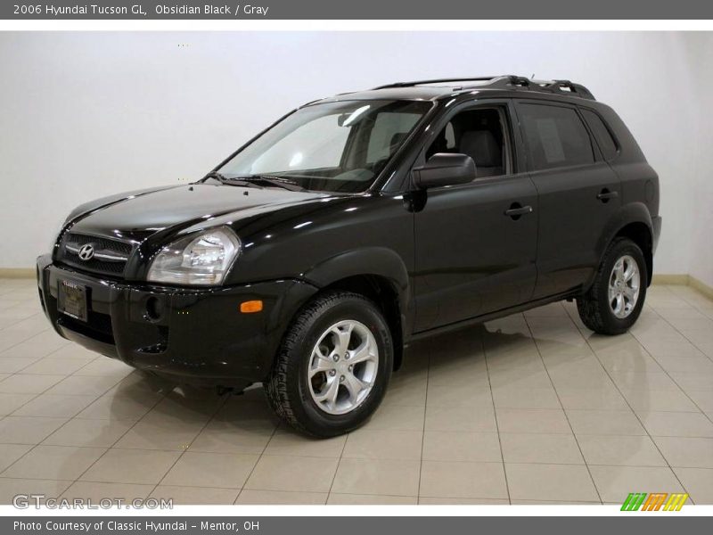 Obsidian Black / Gray 2006 Hyundai Tucson GL