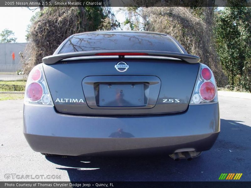 Smoke Metallic / Charcoal 2005 Nissan Altima 2.5 S