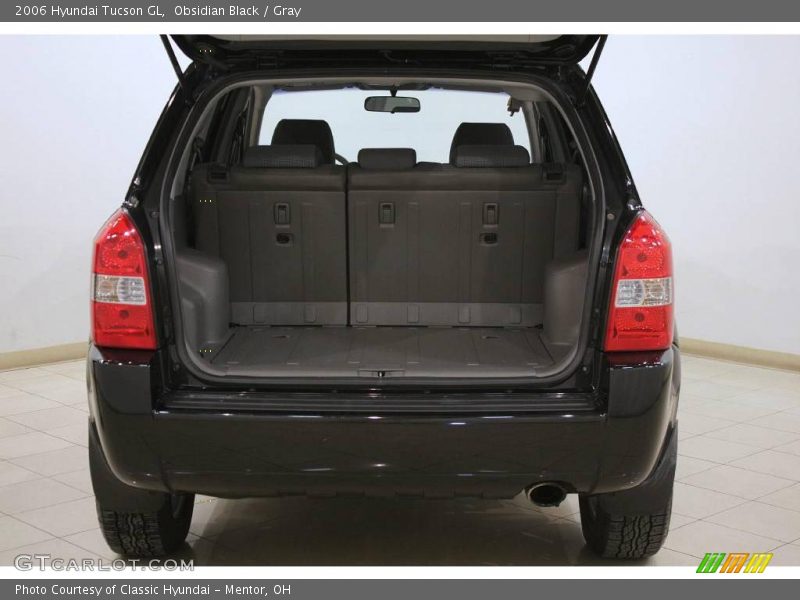 Obsidian Black / Gray 2006 Hyundai Tucson GL