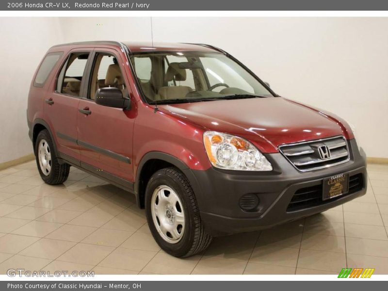 Redondo Red Pearl / Ivory 2006 Honda CR-V LX