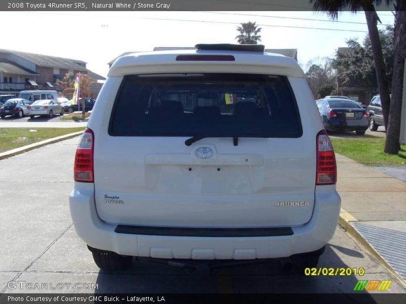 Natural White / Stone Gray 2008 Toyota 4Runner SR5