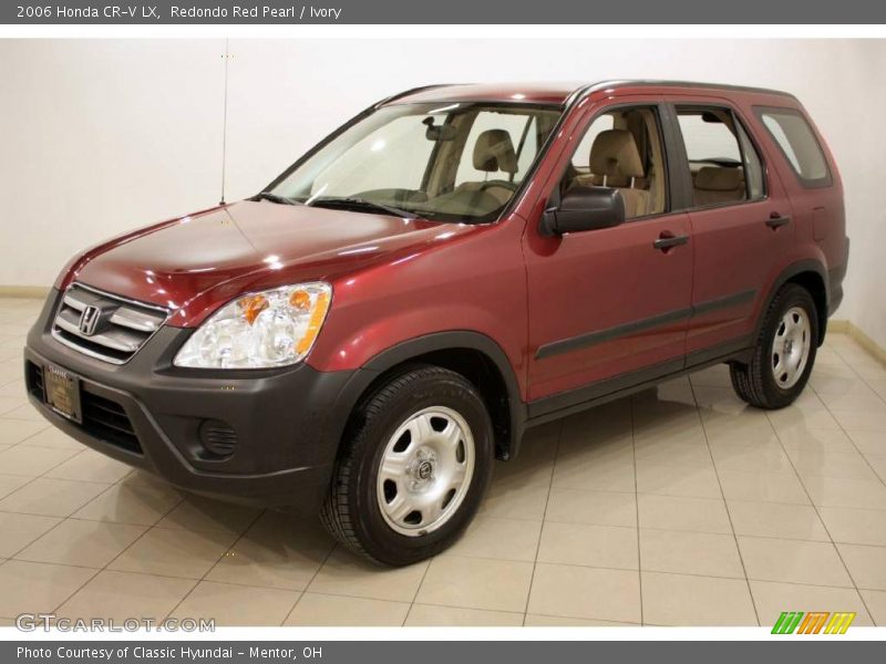 Redondo Red Pearl / Ivory 2006 Honda CR-V LX