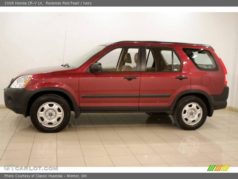 Redondo Red Pearl / Ivory 2006 Honda CR-V LX