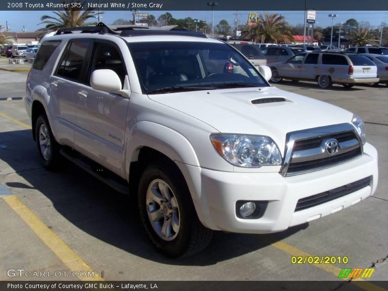 Natural White / Stone Gray 2008 Toyota 4Runner SR5