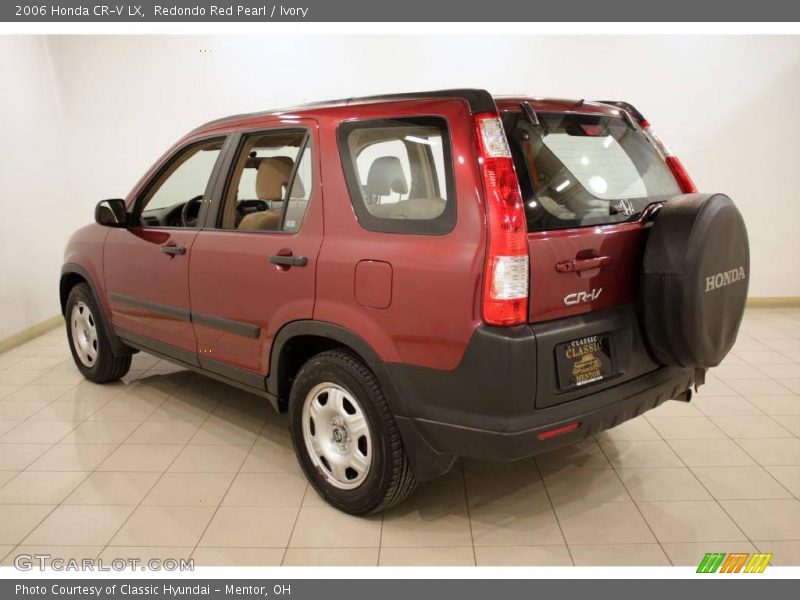Redondo Red Pearl / Ivory 2006 Honda CR-V LX