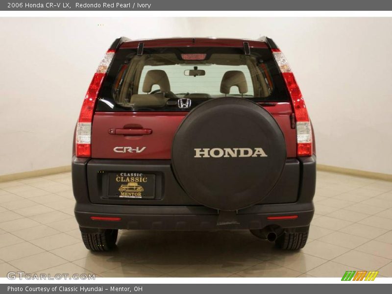 Redondo Red Pearl / Ivory 2006 Honda CR-V LX