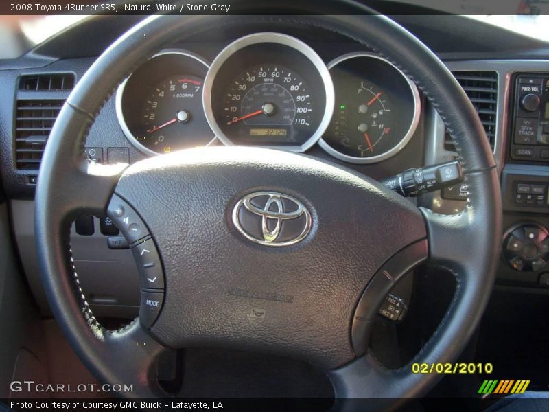 Natural White / Stone Gray 2008 Toyota 4Runner SR5