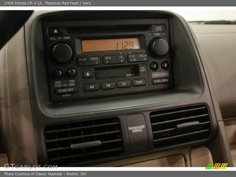 Redondo Red Pearl / Ivory 2006 Honda CR-V LX