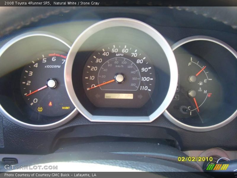 Natural White / Stone Gray 2008 Toyota 4Runner SR5