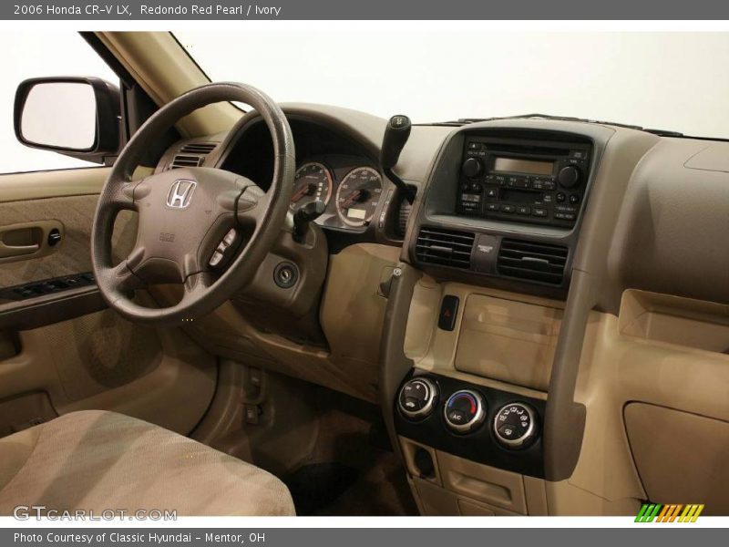 Redondo Red Pearl / Ivory 2006 Honda CR-V LX