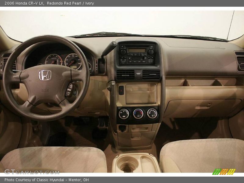 Redondo Red Pearl / Ivory 2006 Honda CR-V LX