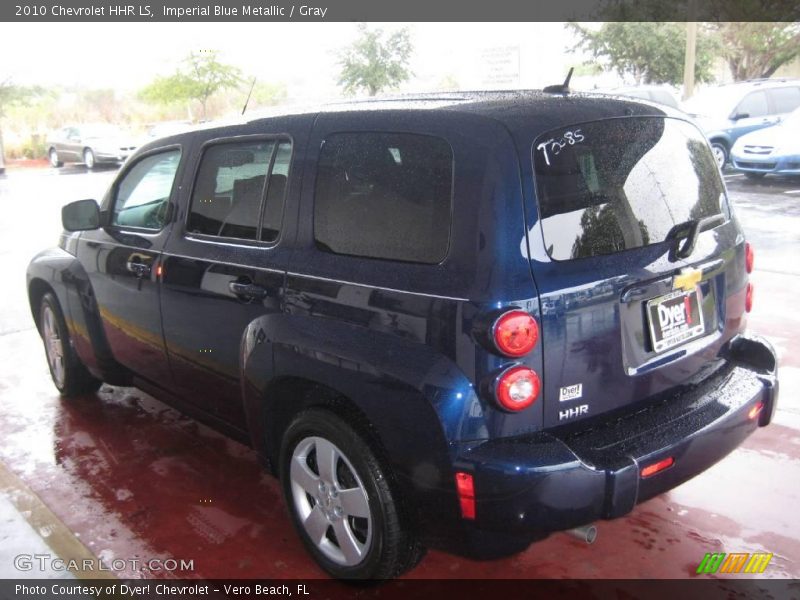 Imperial Blue Metallic / Gray 2010 Chevrolet HHR LS