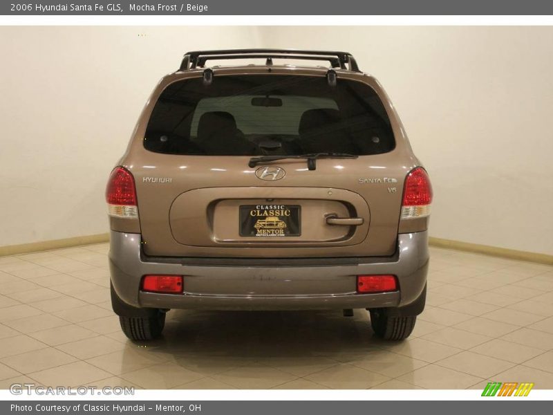 Mocha Frost / Beige 2006 Hyundai Santa Fe GLS