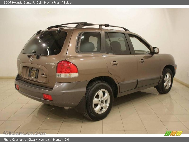 Mocha Frost / Beige 2006 Hyundai Santa Fe GLS
