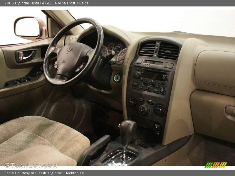 Mocha Frost / Beige 2006 Hyundai Santa Fe GLS