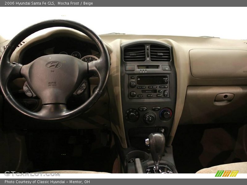 Mocha Frost / Beige 2006 Hyundai Santa Fe GLS