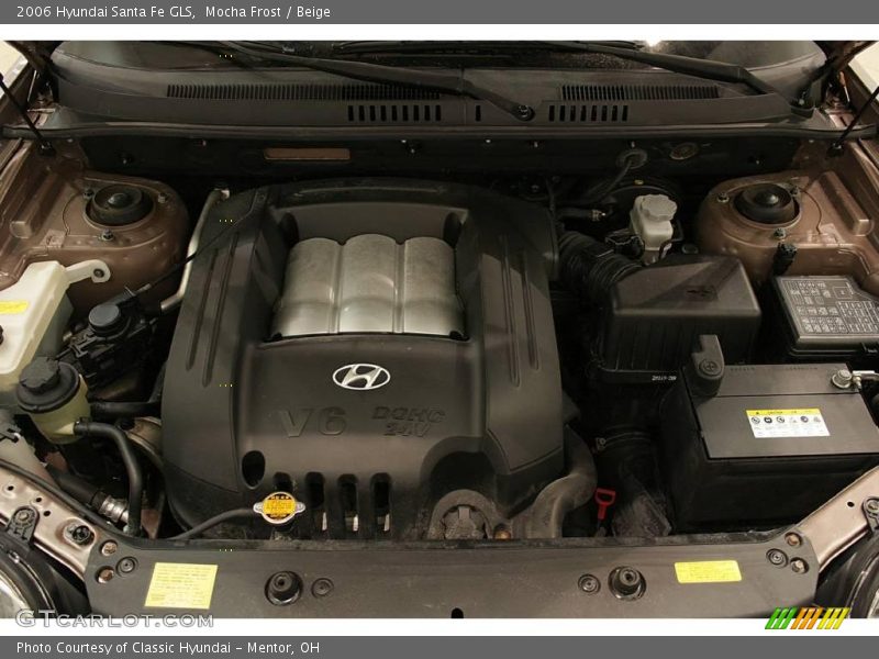 Mocha Frost / Beige 2006 Hyundai Santa Fe GLS