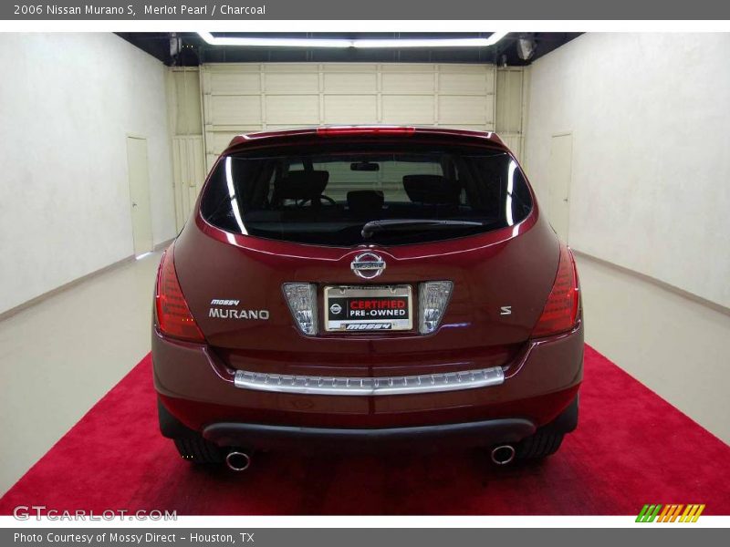 Merlot Pearl / Charcoal 2006 Nissan Murano S