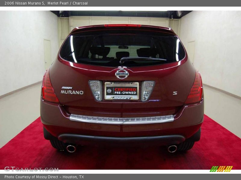 Merlot Pearl / Charcoal 2006 Nissan Murano S