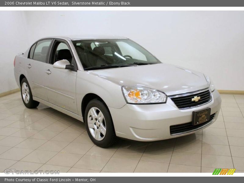 Silverstone Metallic / Ebony Black 2006 Chevrolet Malibu LT V6 Sedan