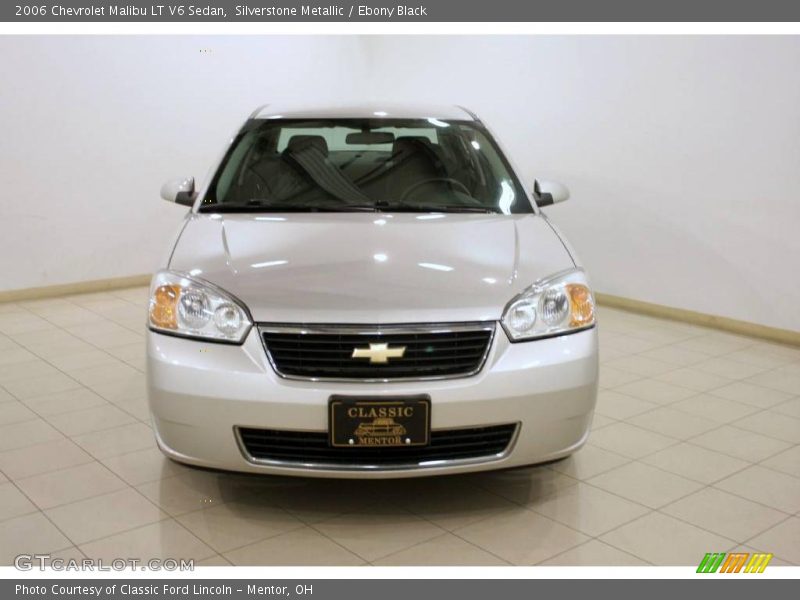 Silverstone Metallic / Ebony Black 2006 Chevrolet Malibu LT V6 Sedan