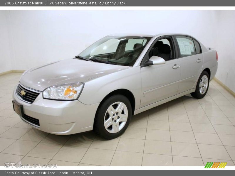 Silverstone Metallic / Ebony Black 2006 Chevrolet Malibu LT V6 Sedan