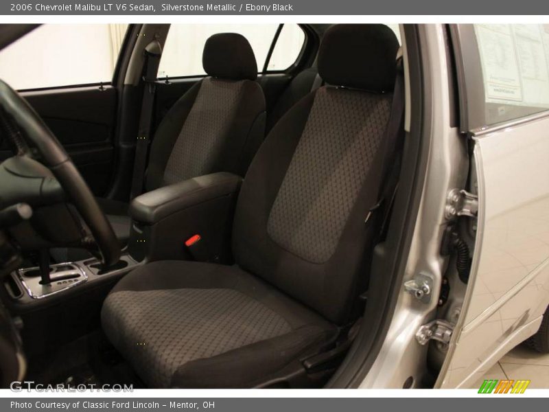 Silverstone Metallic / Ebony Black 2006 Chevrolet Malibu LT V6 Sedan