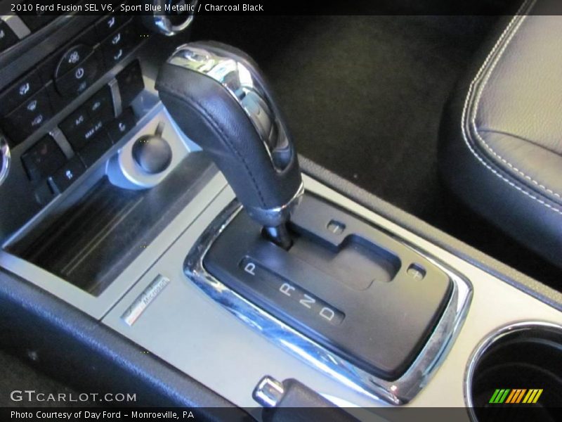 Sport Blue Metallic / Charcoal Black 2010 Ford Fusion SEL V6