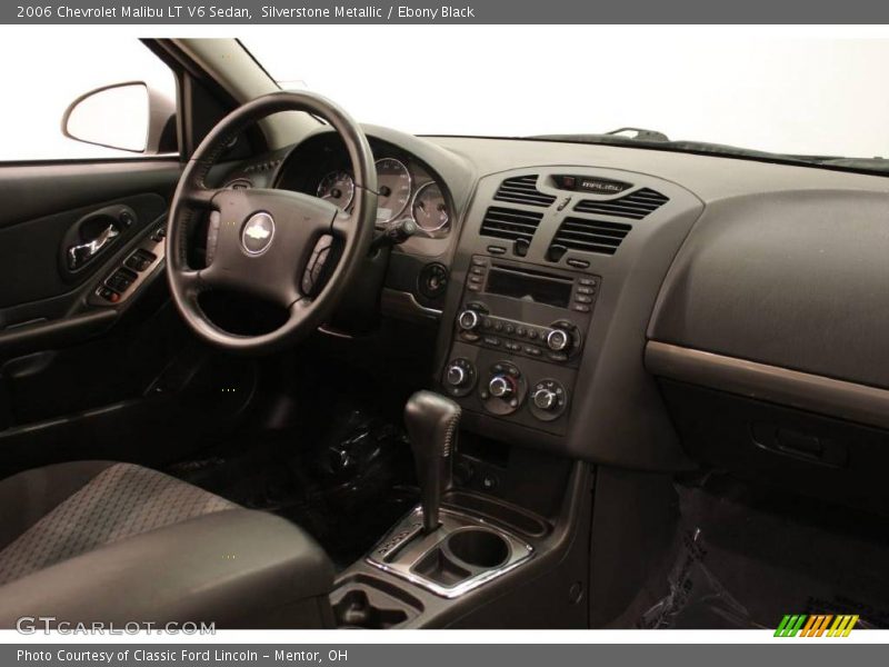 Silverstone Metallic / Ebony Black 2006 Chevrolet Malibu LT V6 Sedan