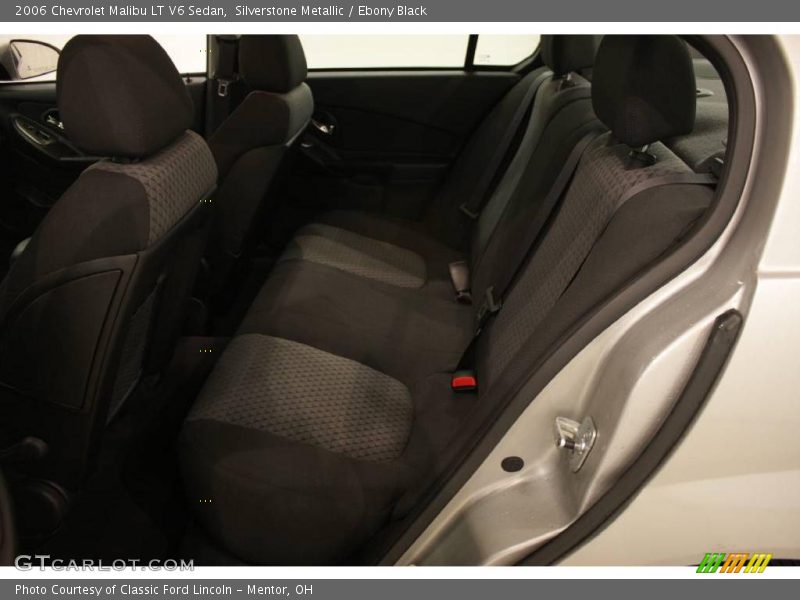 Silverstone Metallic / Ebony Black 2006 Chevrolet Malibu LT V6 Sedan