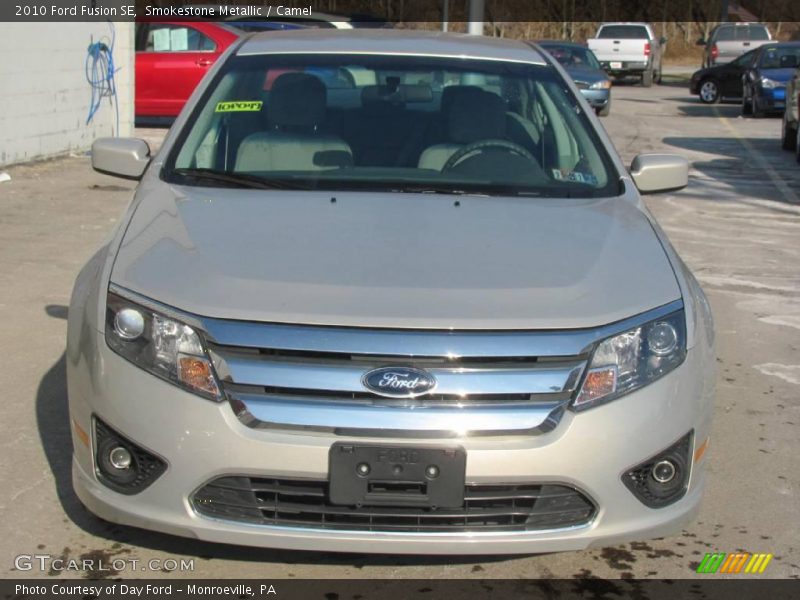 Smokestone Metallic / Camel 2010 Ford Fusion SE