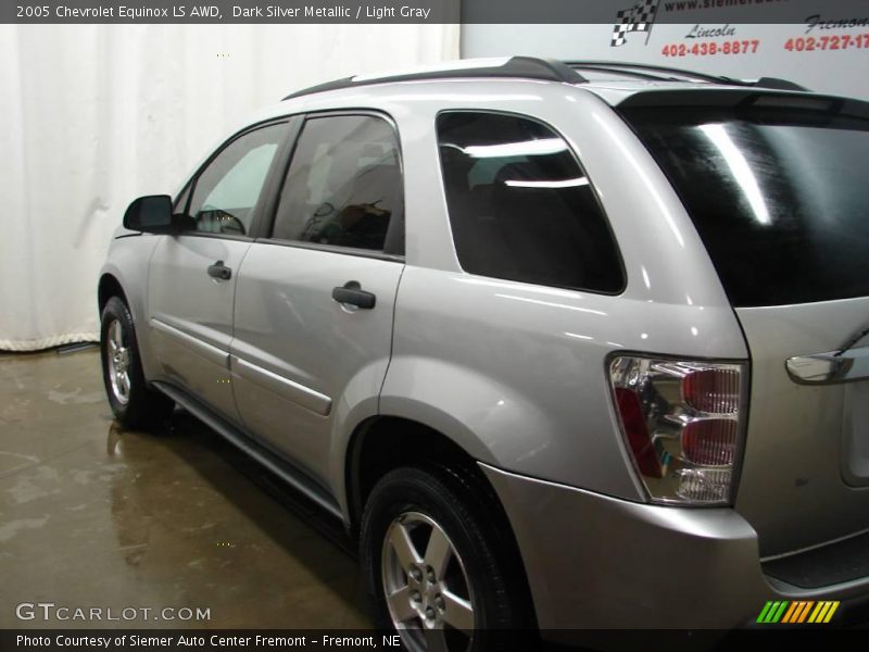 Dark Silver Metallic / Light Gray 2005 Chevrolet Equinox LS AWD