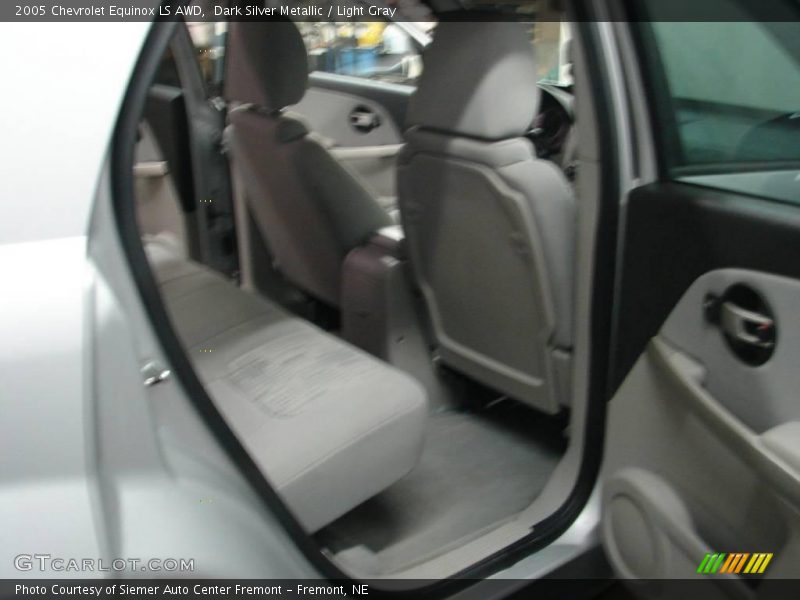 Dark Silver Metallic / Light Gray 2005 Chevrolet Equinox LS AWD