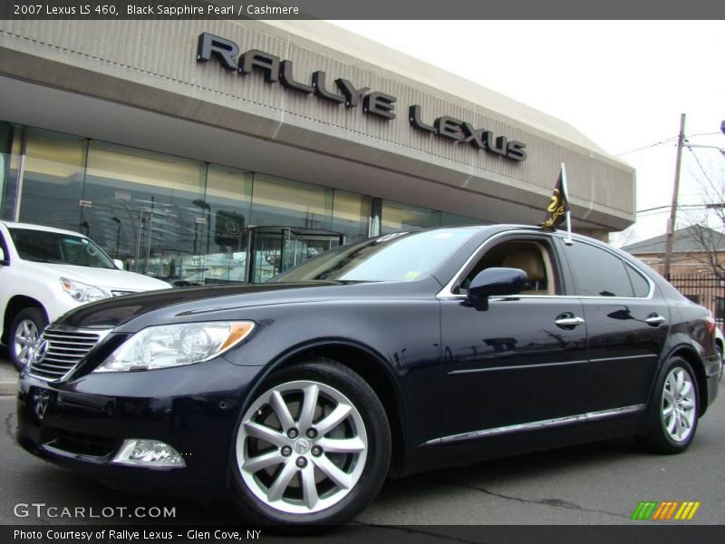 Black Sapphire Pearl / Cashmere 2007 Lexus LS 460