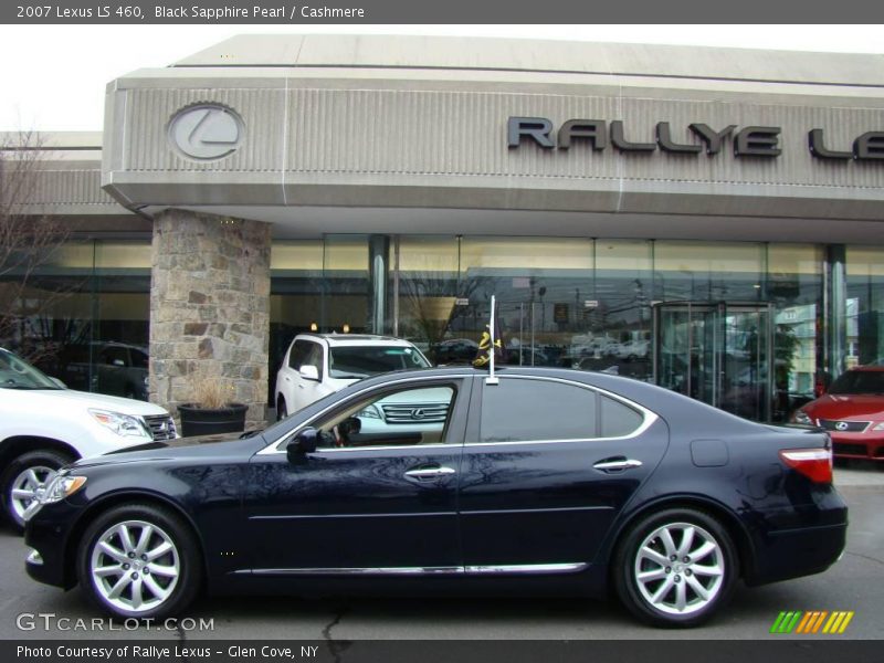 Black Sapphire Pearl / Cashmere 2007 Lexus LS 460