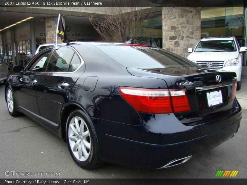 Black Sapphire Pearl / Cashmere 2007 Lexus LS 460