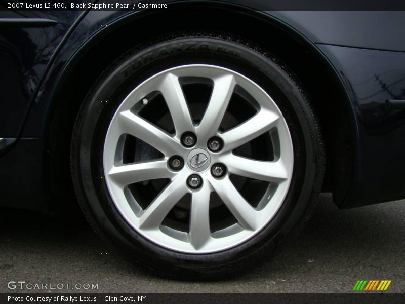 Black Sapphire Pearl / Cashmere 2007 Lexus LS 460