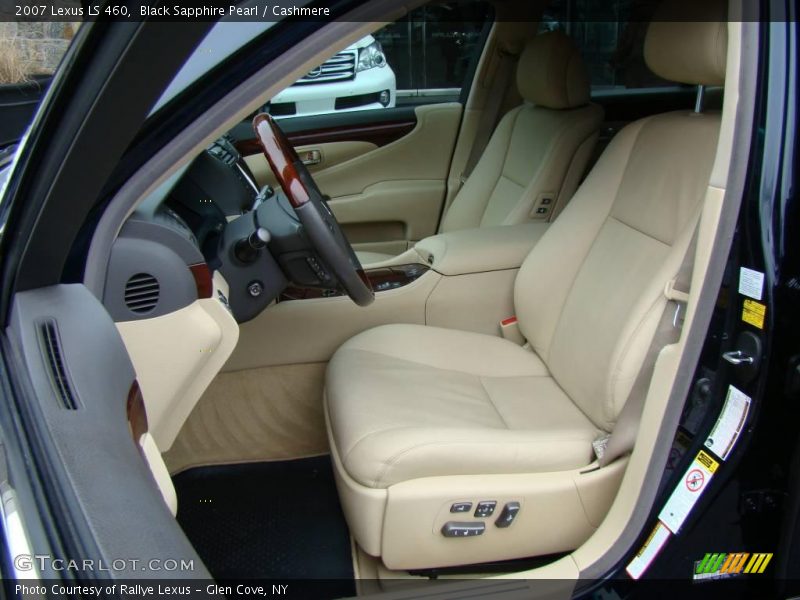Black Sapphire Pearl / Cashmere 2007 Lexus LS 460