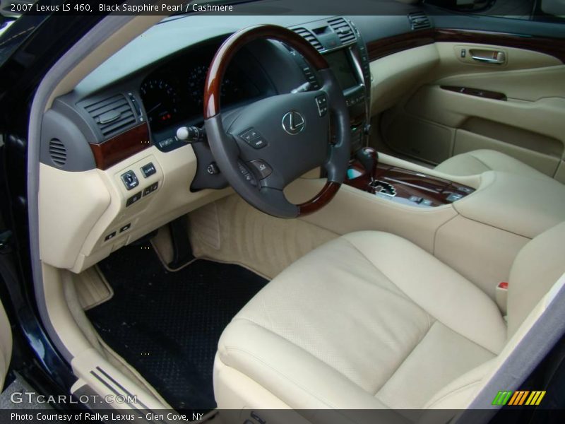 Black Sapphire Pearl / Cashmere 2007 Lexus LS 460