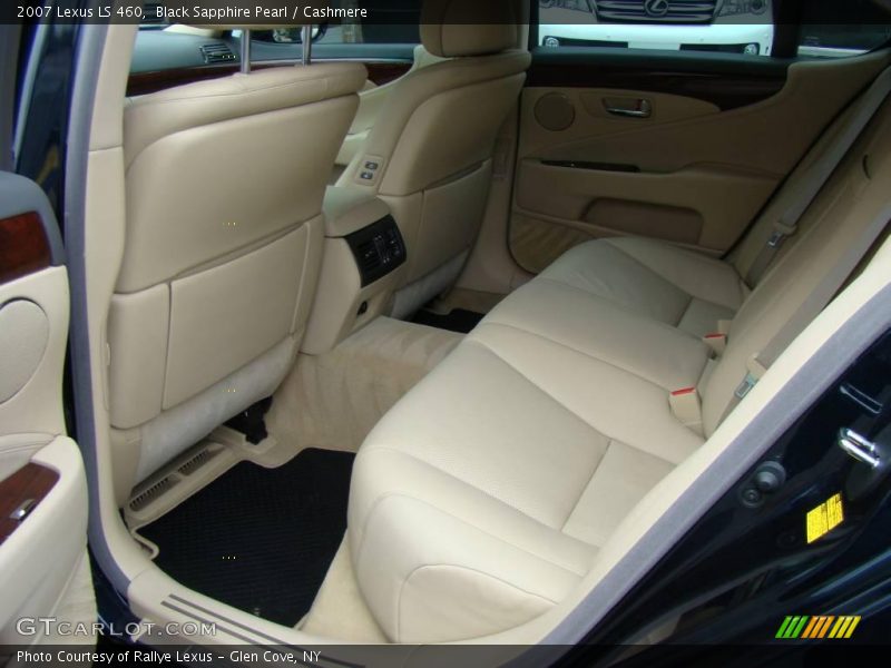 Black Sapphire Pearl / Cashmere 2007 Lexus LS 460