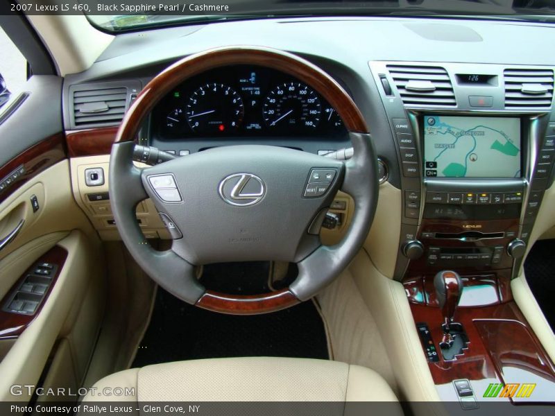 Black Sapphire Pearl / Cashmere 2007 Lexus LS 460