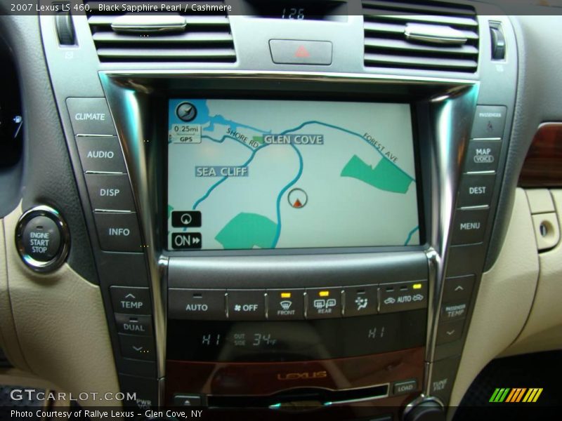 Black Sapphire Pearl / Cashmere 2007 Lexus LS 460