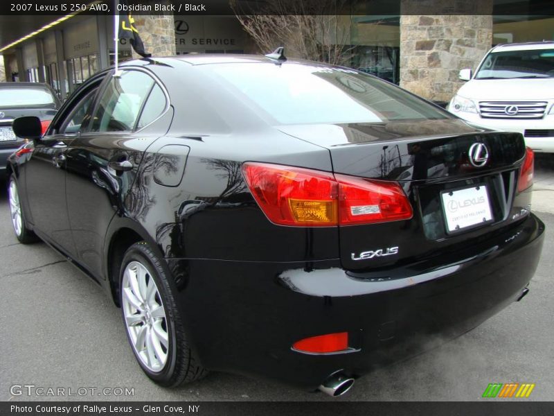 Obsidian Black / Black 2007 Lexus IS 250 AWD