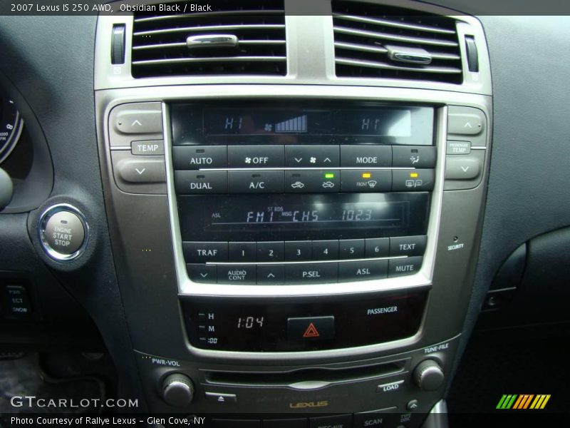 Obsidian Black / Black 2007 Lexus IS 250 AWD