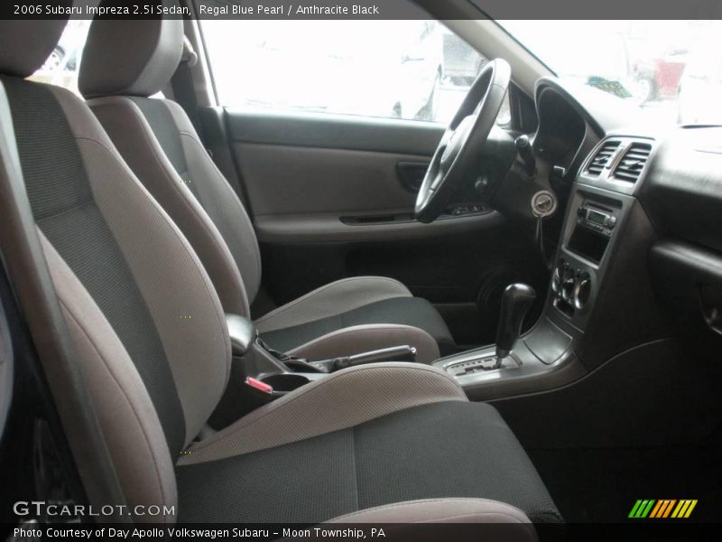 Regal Blue Pearl / Anthracite Black 2006 Subaru Impreza 2.5i Sedan