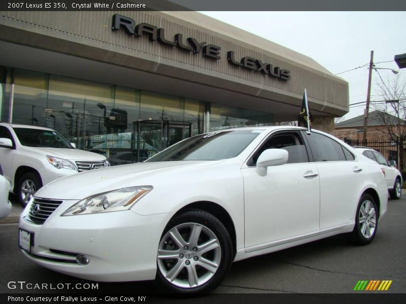 Crystal White / Cashmere 2007 Lexus ES 350