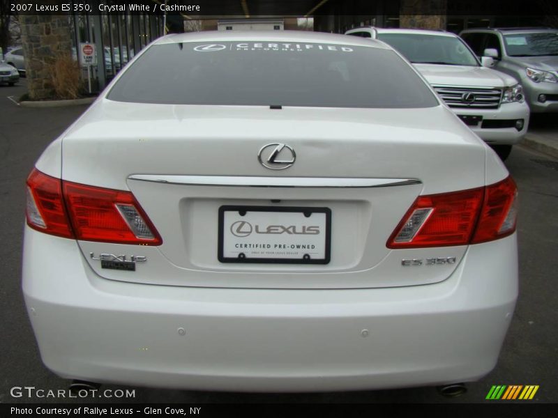 Crystal White / Cashmere 2007 Lexus ES 350